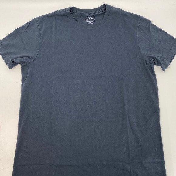 J. Crew Blue Classic Short Sleeve T-Shirt | Size M - Picture 2 of 7